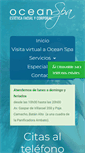 Mobile Screenshot of oceanspaecuador.com